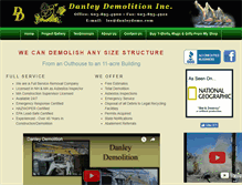 Tablet Screenshot of danleydemo.com